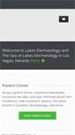 Mobile Screenshot of lakesdermatology.com
